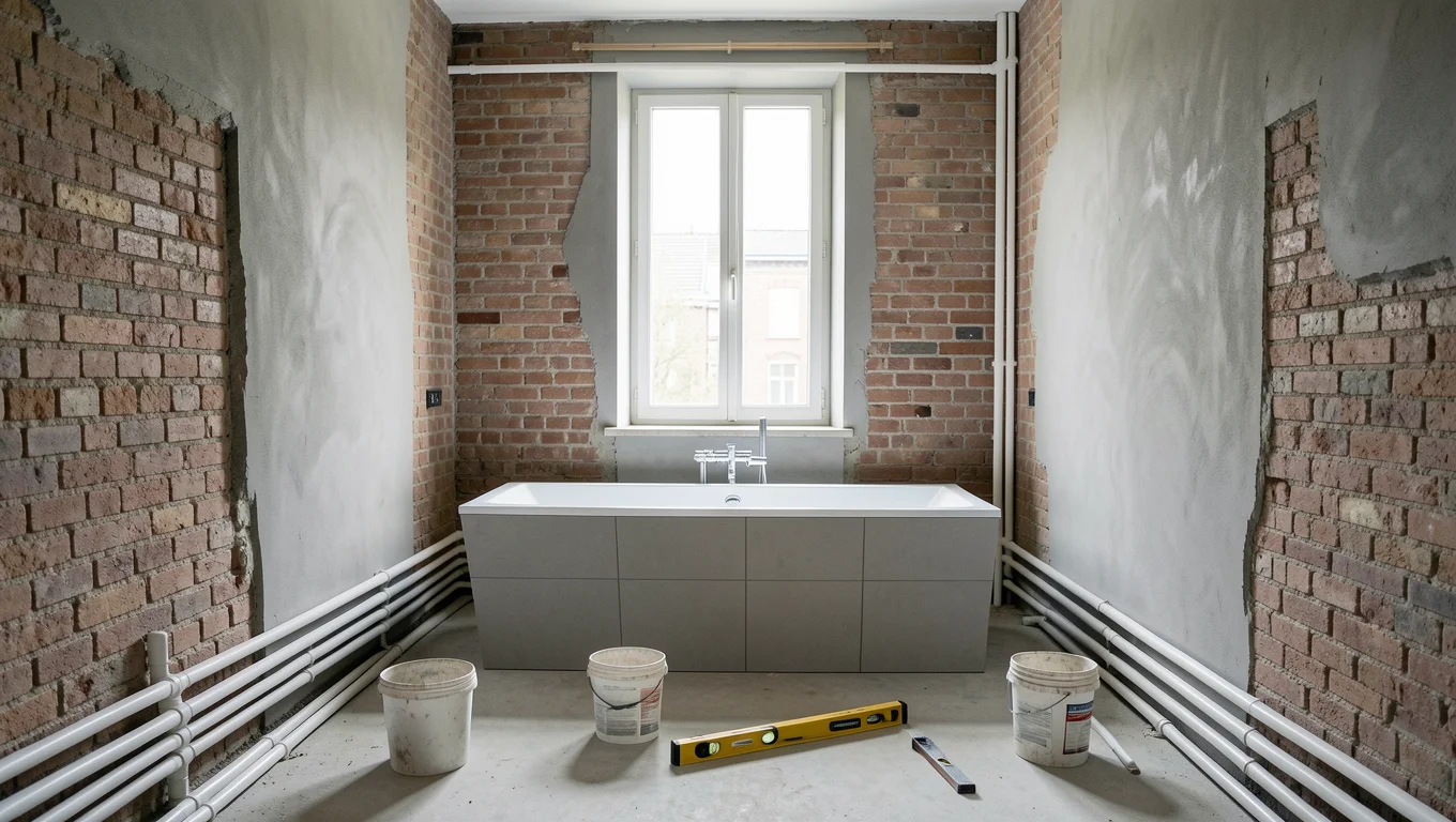 Rénover la salle de bain d'une maison liégeoise ancienne : quels pièges éviter ?